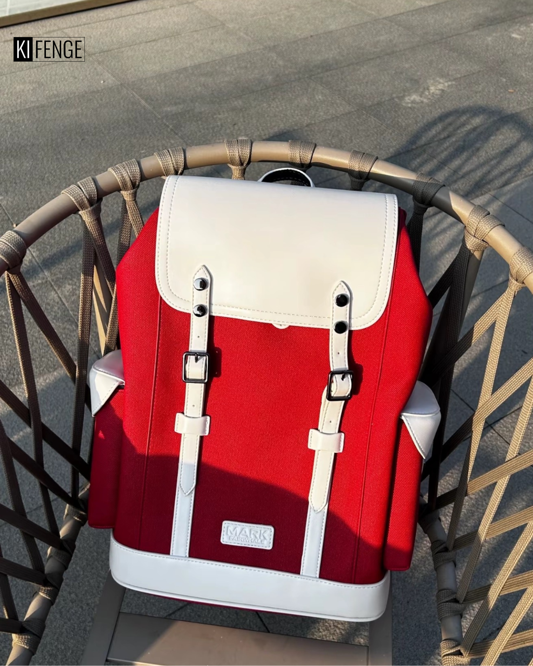 MARK FAIRWHALE BROWN RED - Vue 4