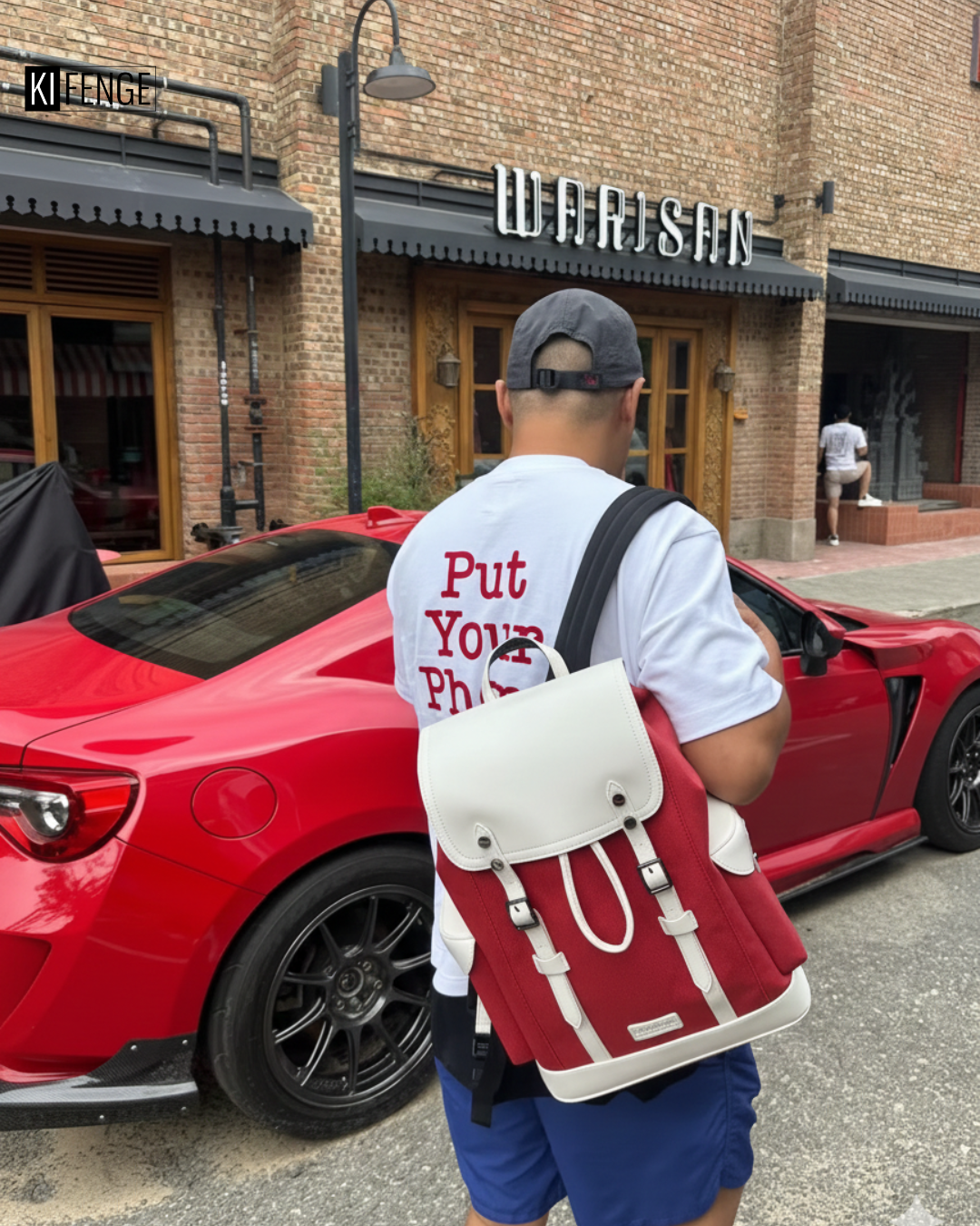 MARK FAIRWHALE BROWN RED - Vue 5